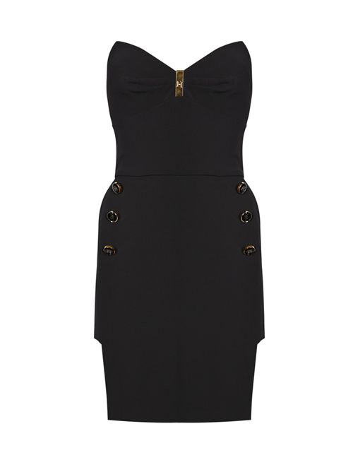 Abito bustier in crepe leggero Elisabetta Franchi | AB82457E2110